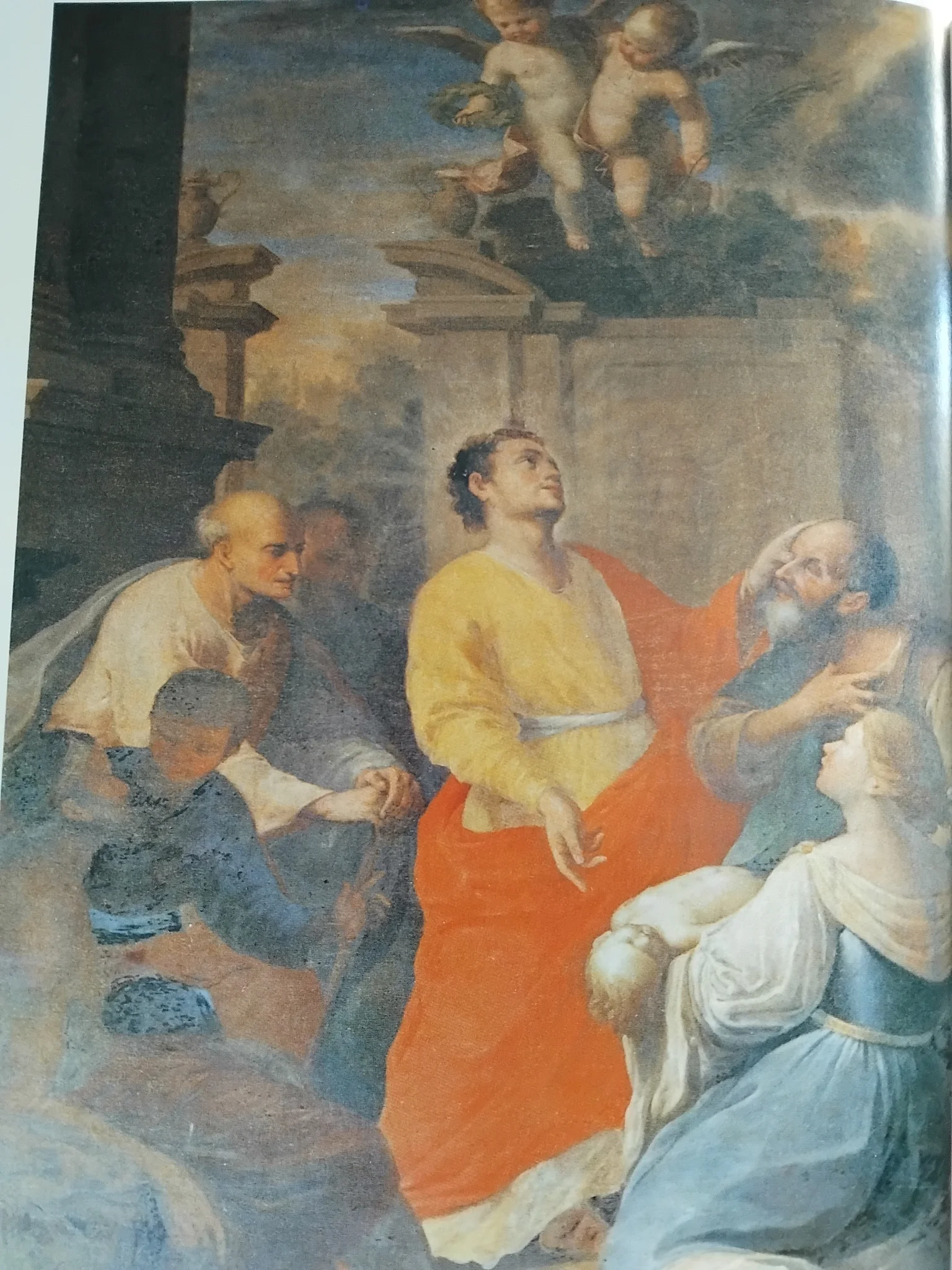 San Pantaleone guarisce cieco Roma